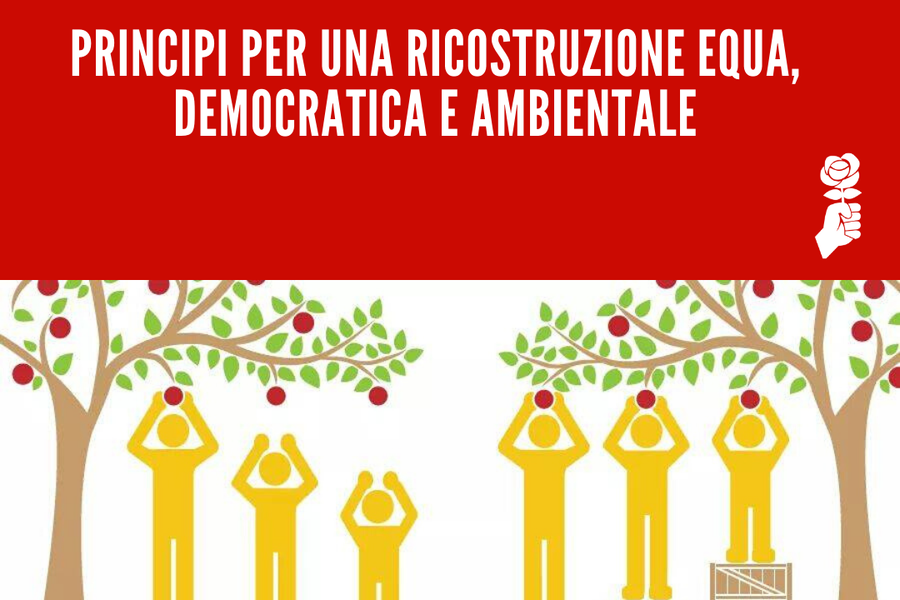 PRINCIPI PER UNA RICOSTRUZIONE EQUA, DEMOCRATICA E AMBIENTALE